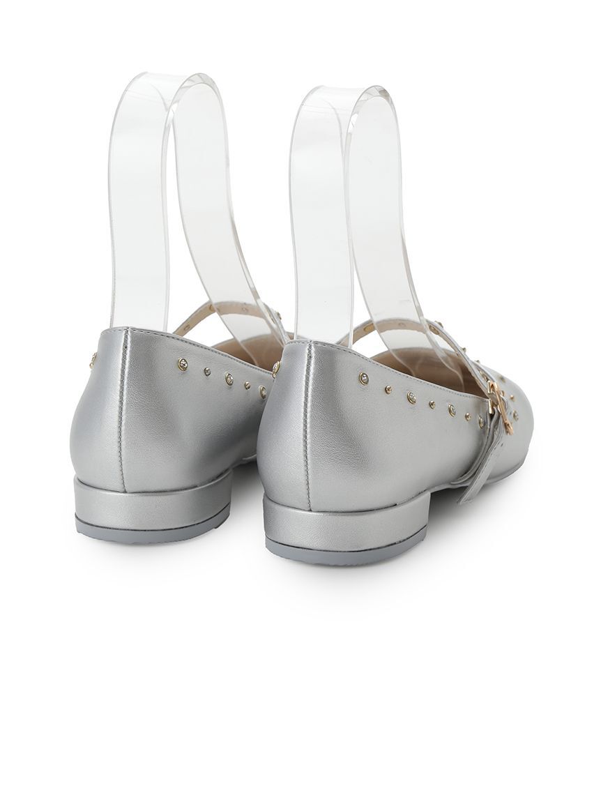 CELFORD「【リュタン】ビジュースタッズフラットシューズ」|パンプス|