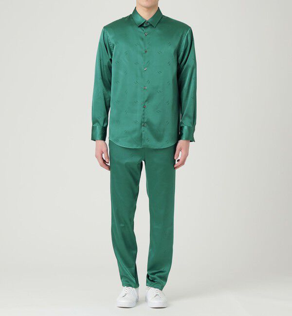  「スランテッドLジャガード シャツ」|シャツ・ブラウス|