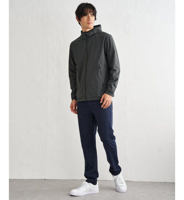 ikka「【吸水速乾／UVカット】ドライメッシュZIPパーカ」|カーディガン|