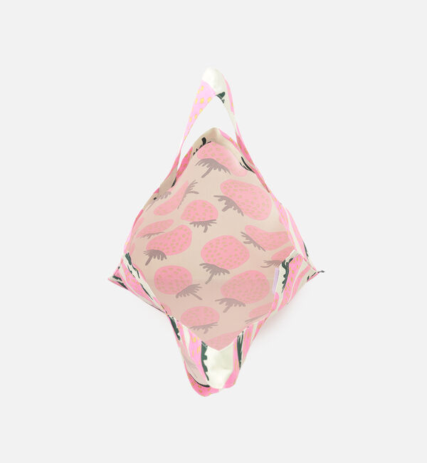 Marimekko「Mansikka ファブリックバッグ」|トートバッグ|