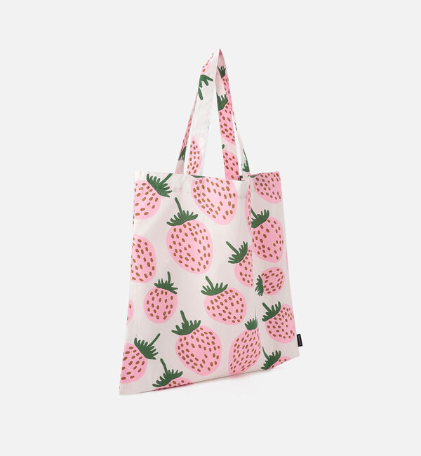 Marimekko「Mansikka ファブリックバッグ」|トートバッグ|