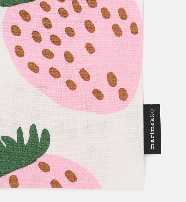 Marimekko「Mansikka ファブリックバッグ」|トートバッグ|