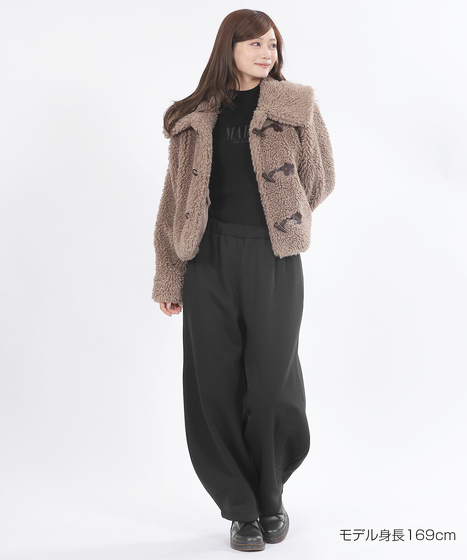 MARY QUANT「MARYロゴハイネック プルオーバー」|ニット・セーター|