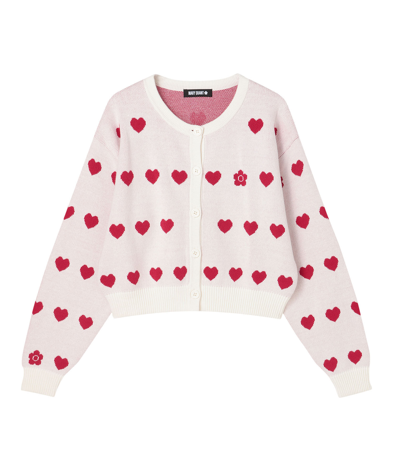 MARY QUANT「ラインハートニット カーディガン」|カーディガン|