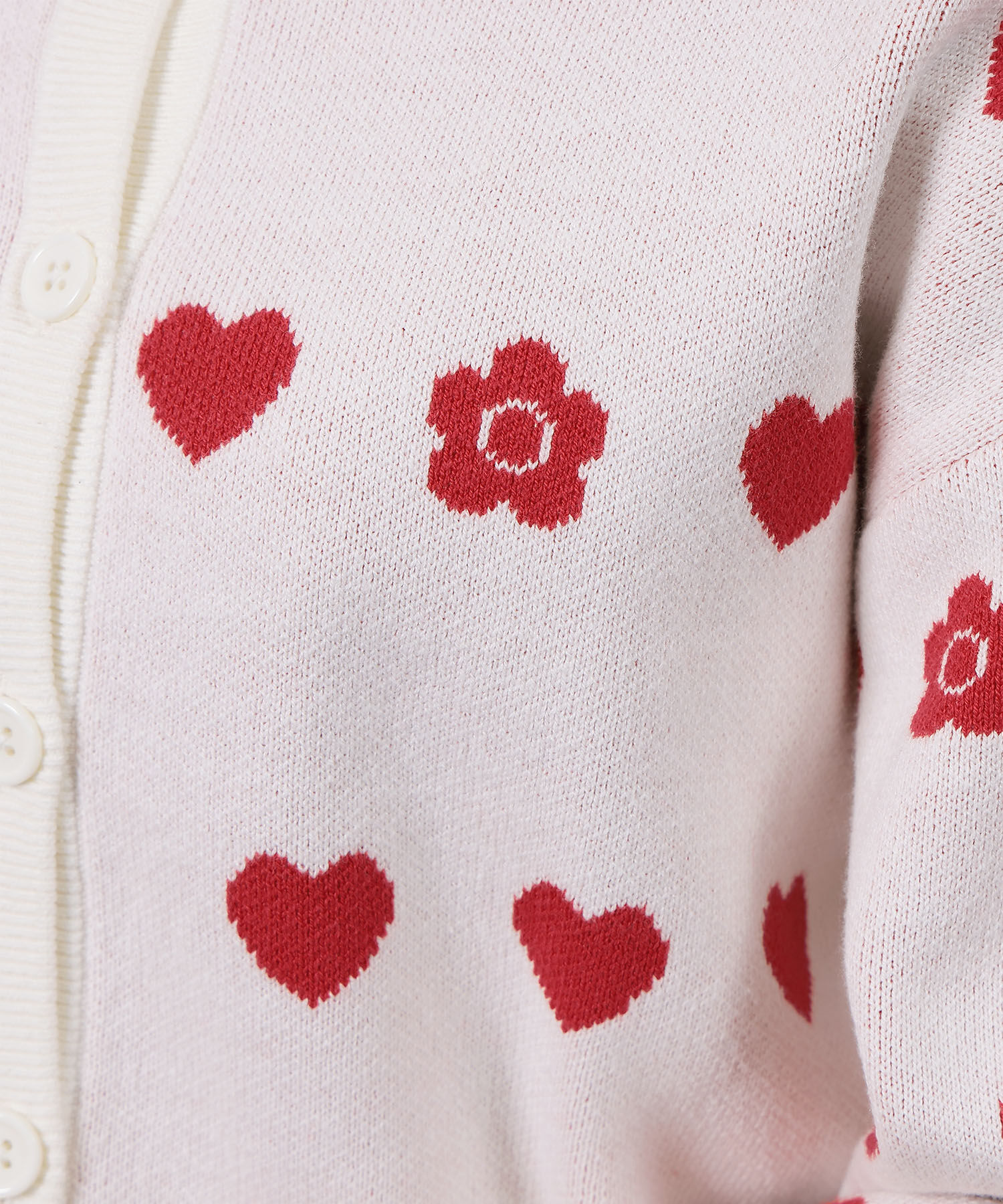 MARY QUANT「ラインハートニット カーディガン」|カーディガン|