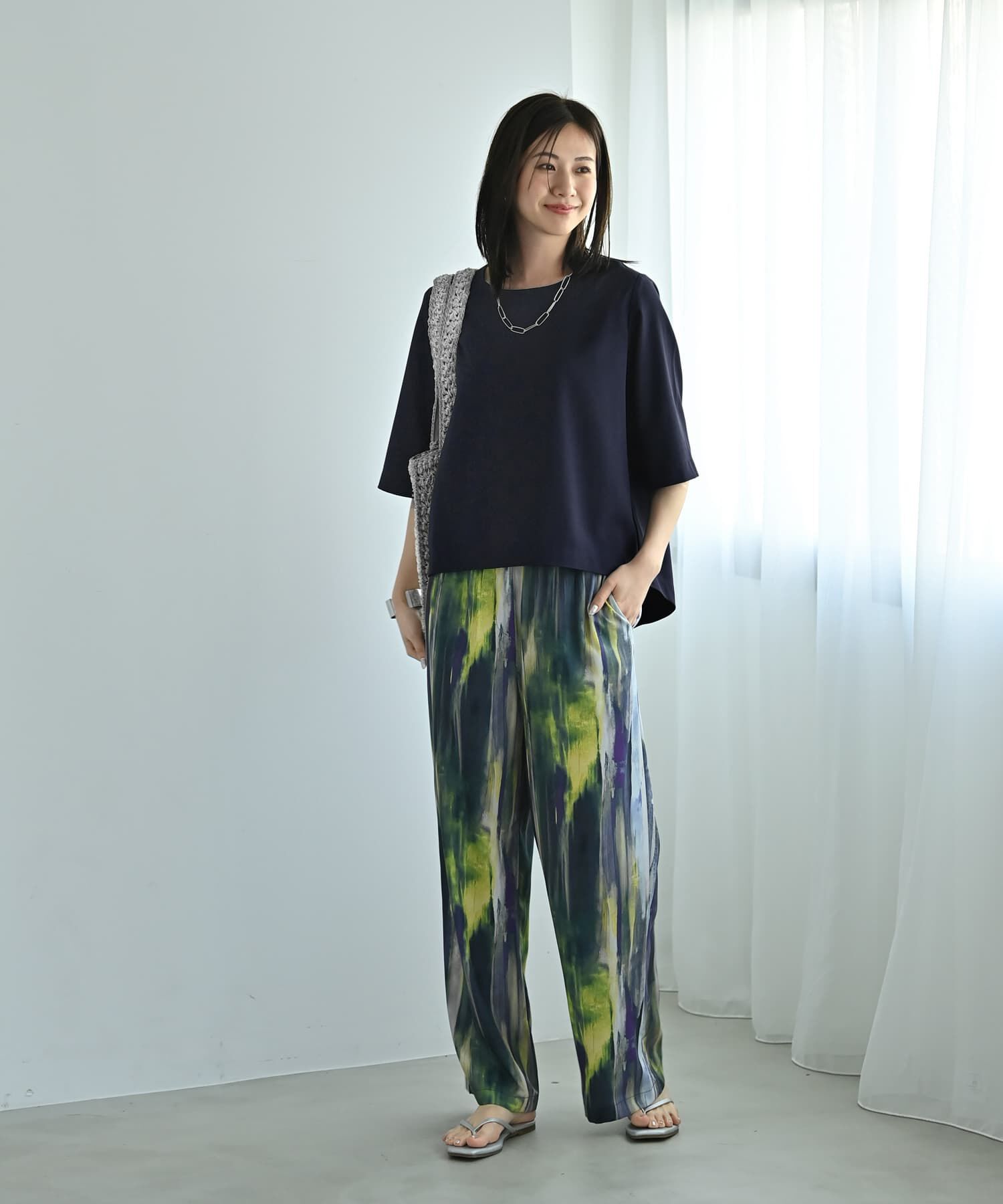 STYLE DELI「【Kana Oyama&times;BLK001】セットアップトップス／DELI size」|シャツ・ブラウス|