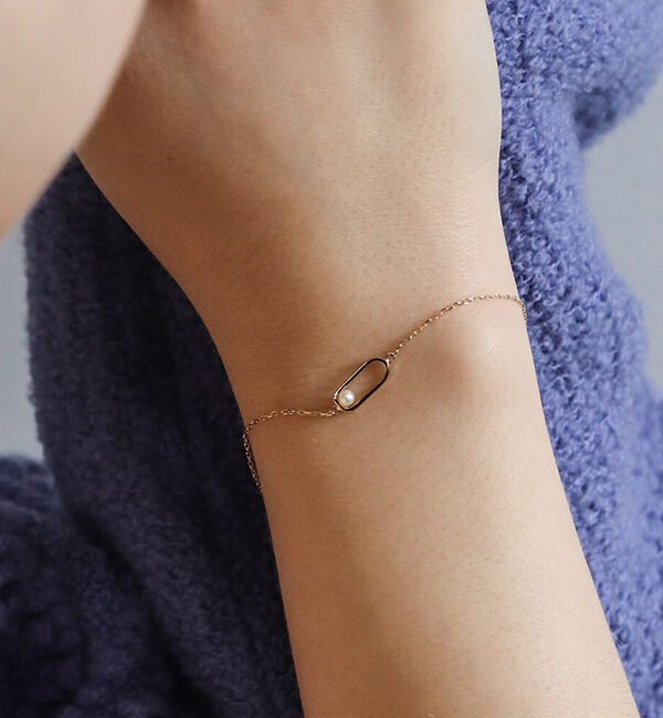  「パール ブレスレット | K10YG」|ブレスレット・バングル|