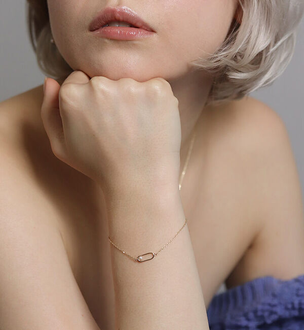  「パール ブレスレット | K10YG」|ブレスレット・バングル|