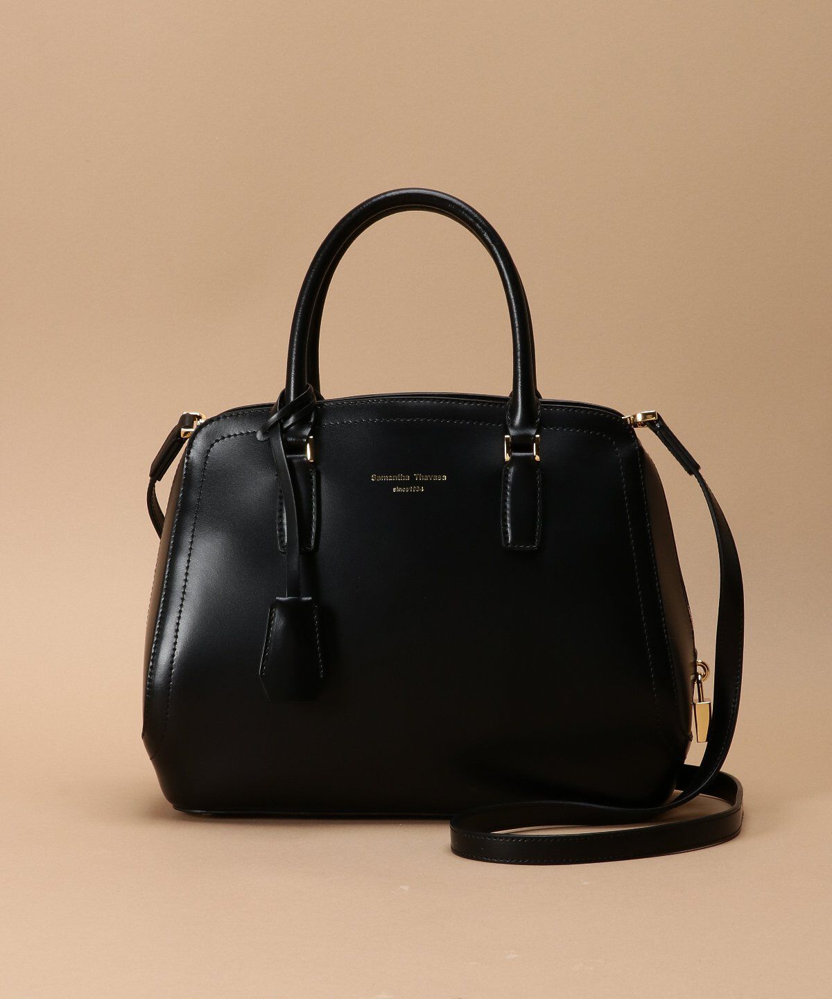 Samantha Thavasa「トラペズミニヨン ボストンバッグ 大サイズ」|ハンドバッグ|
