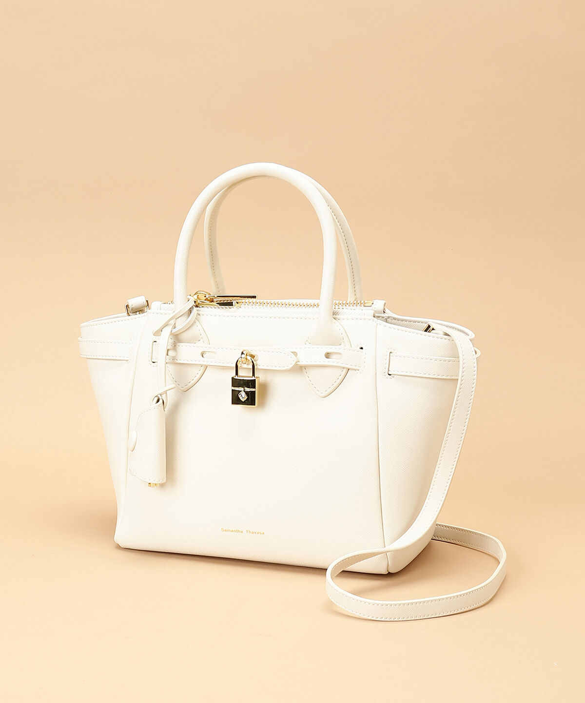 Samantha Thavasa「ベルトデザイン サマンサアゼル 中サイズ」|ハンドバッグ|