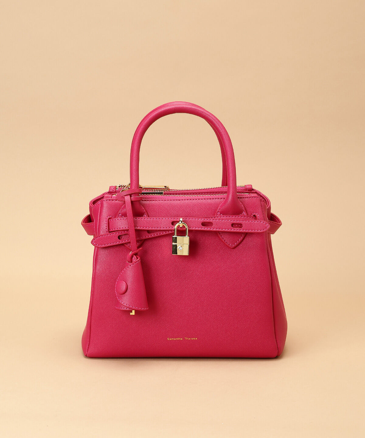 Samantha Thavasa「ベルトデザイン サマンサアゼル 中サイズ」|ハンドバッグ|