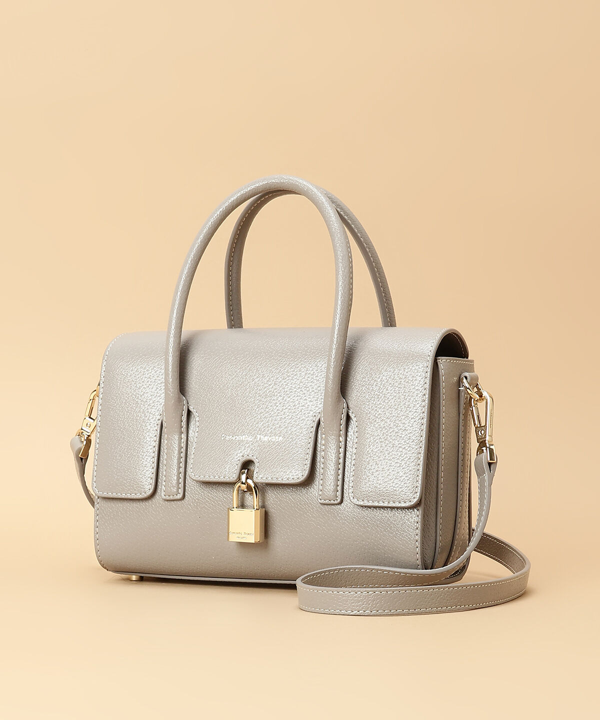 Samantha Thavasa「フラップパドロック ハンドバッグ」|ハンドバッグ|