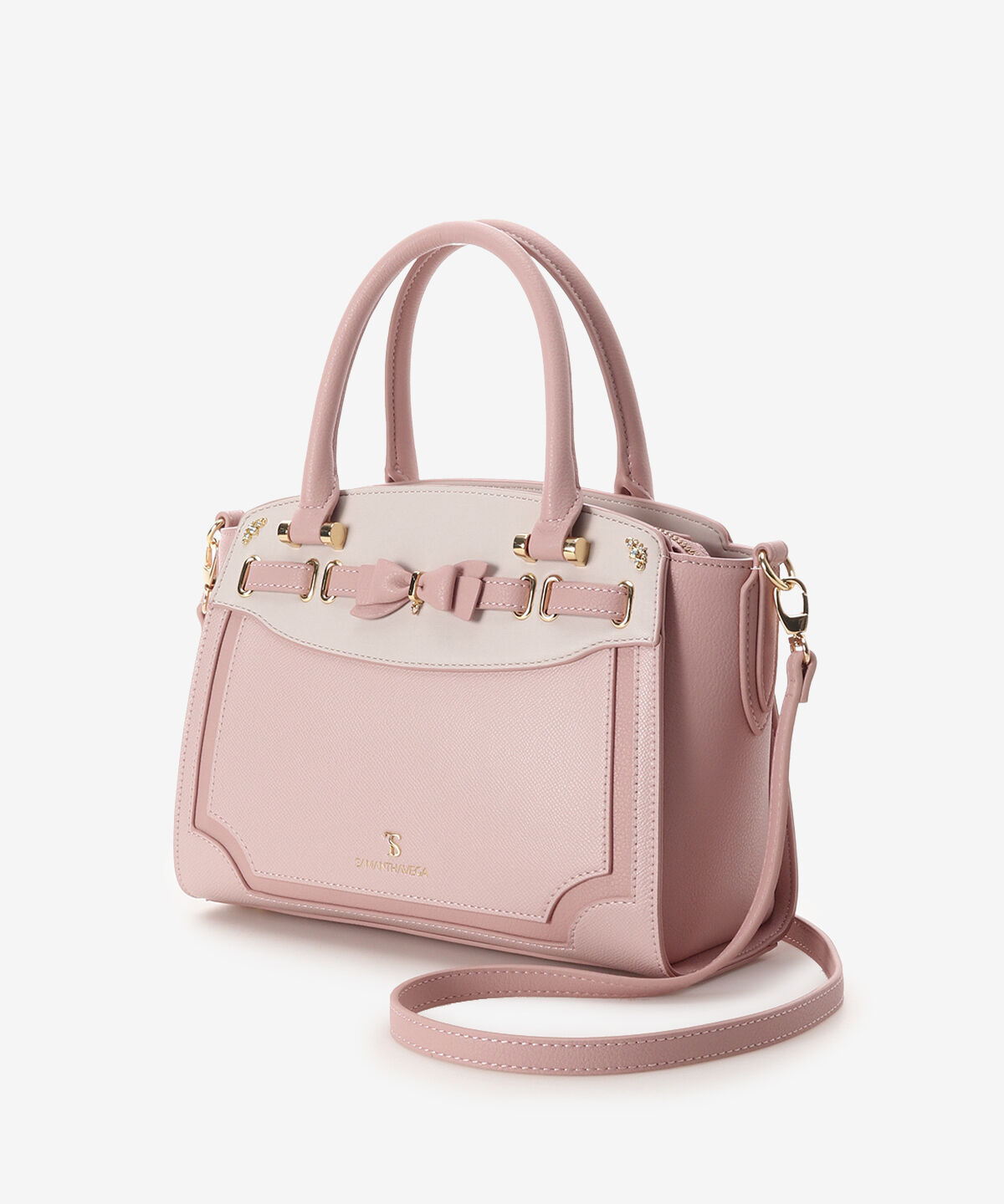 Samantha Vega「フロントリボンベルトハンドバッグ」|ハンドバッグ|