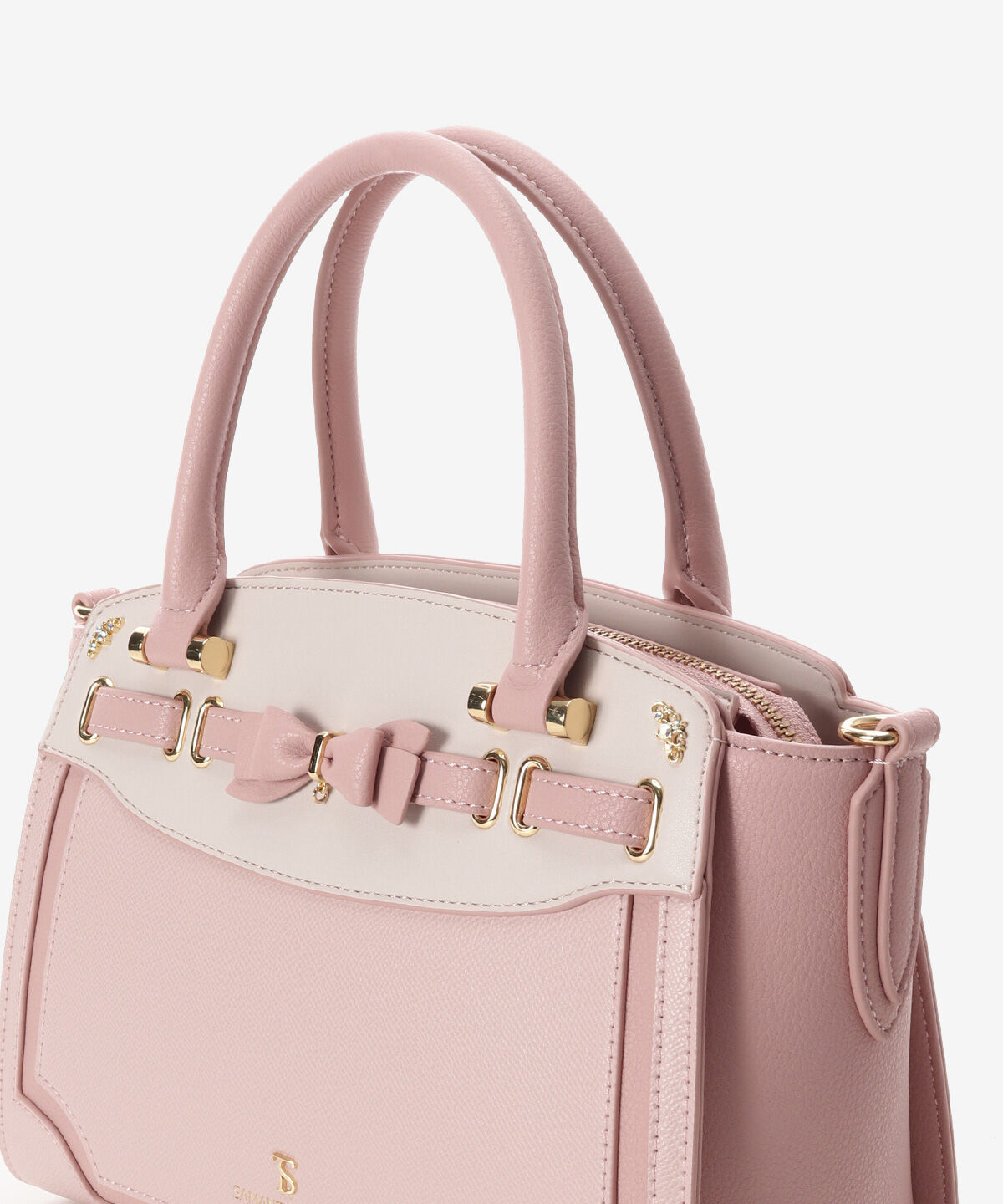 Samantha Vega「フロントリボンベルトハンドバッグ」|ハンドバッグ|