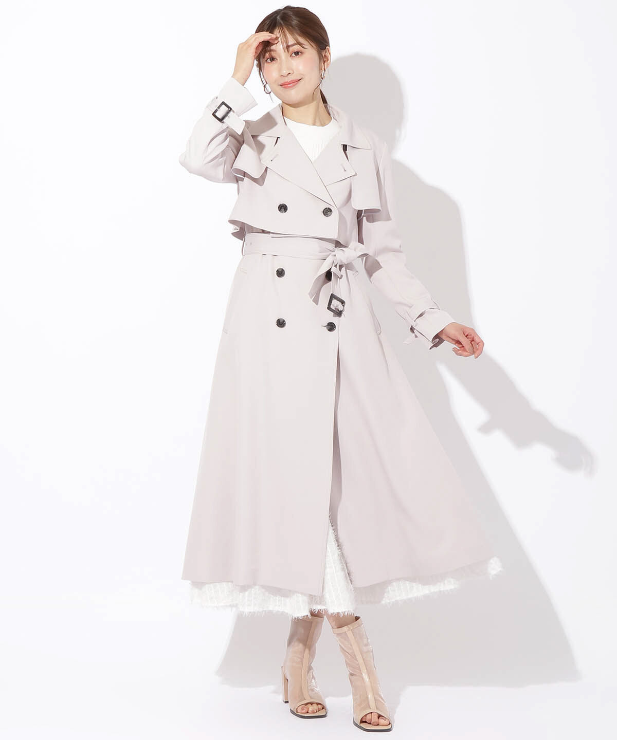 アンドクチュール「ManyWayトレンチコート」|トレンチコート|