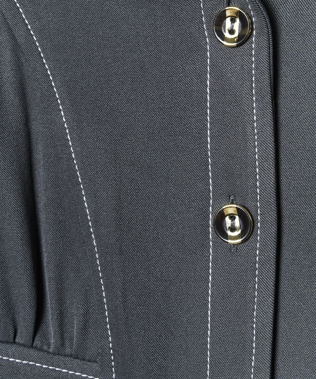 REDYAZEL「コルセットウエストシャツワンピース」|ワンピース|