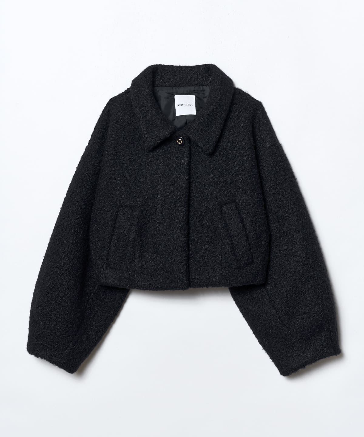 REDYAZEL「ブークレショートコート」|ステンカラーコート|