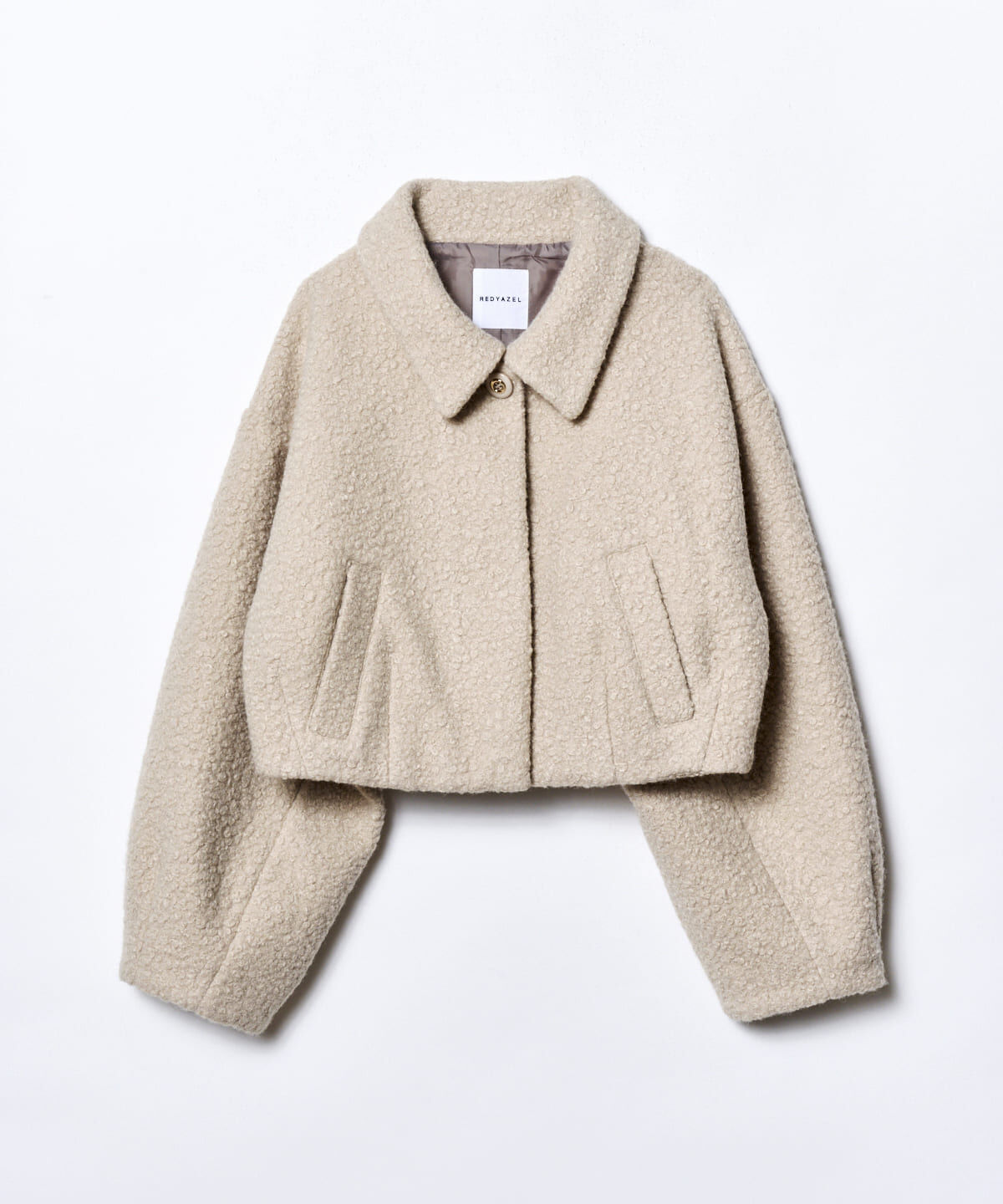 REDYAZEL「ブークレショートコート」|ステンカラーコート|