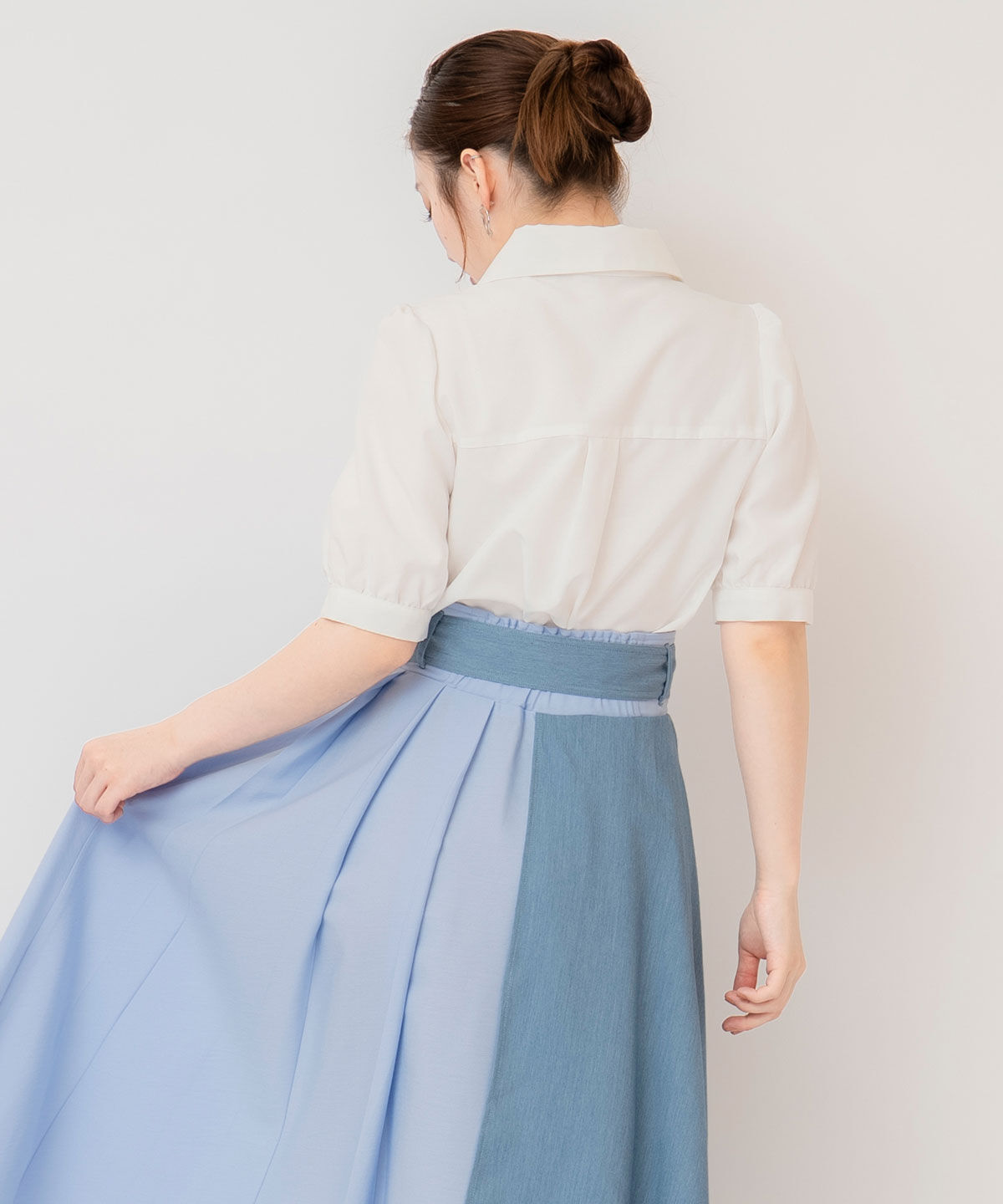 REDYAZEL「ビッグカラーフリルシャツ」|シャツ・ブラウス|