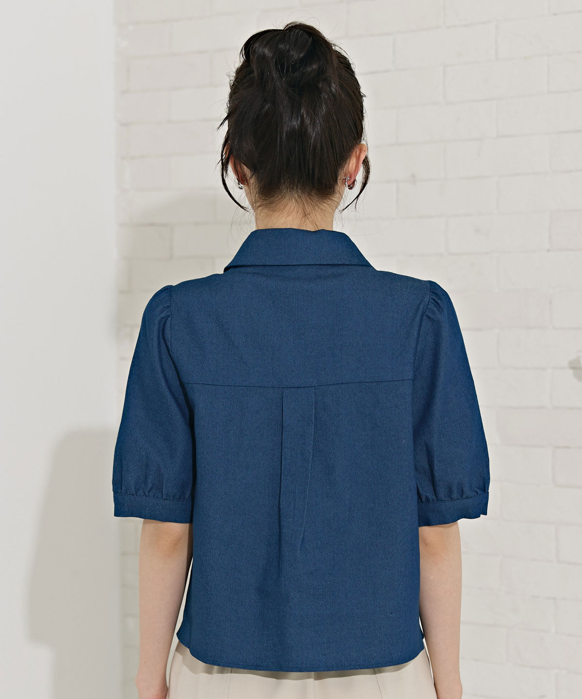 REDYAZEL「ビッグカラーフリルシャツ」|シャツ・ブラウス|