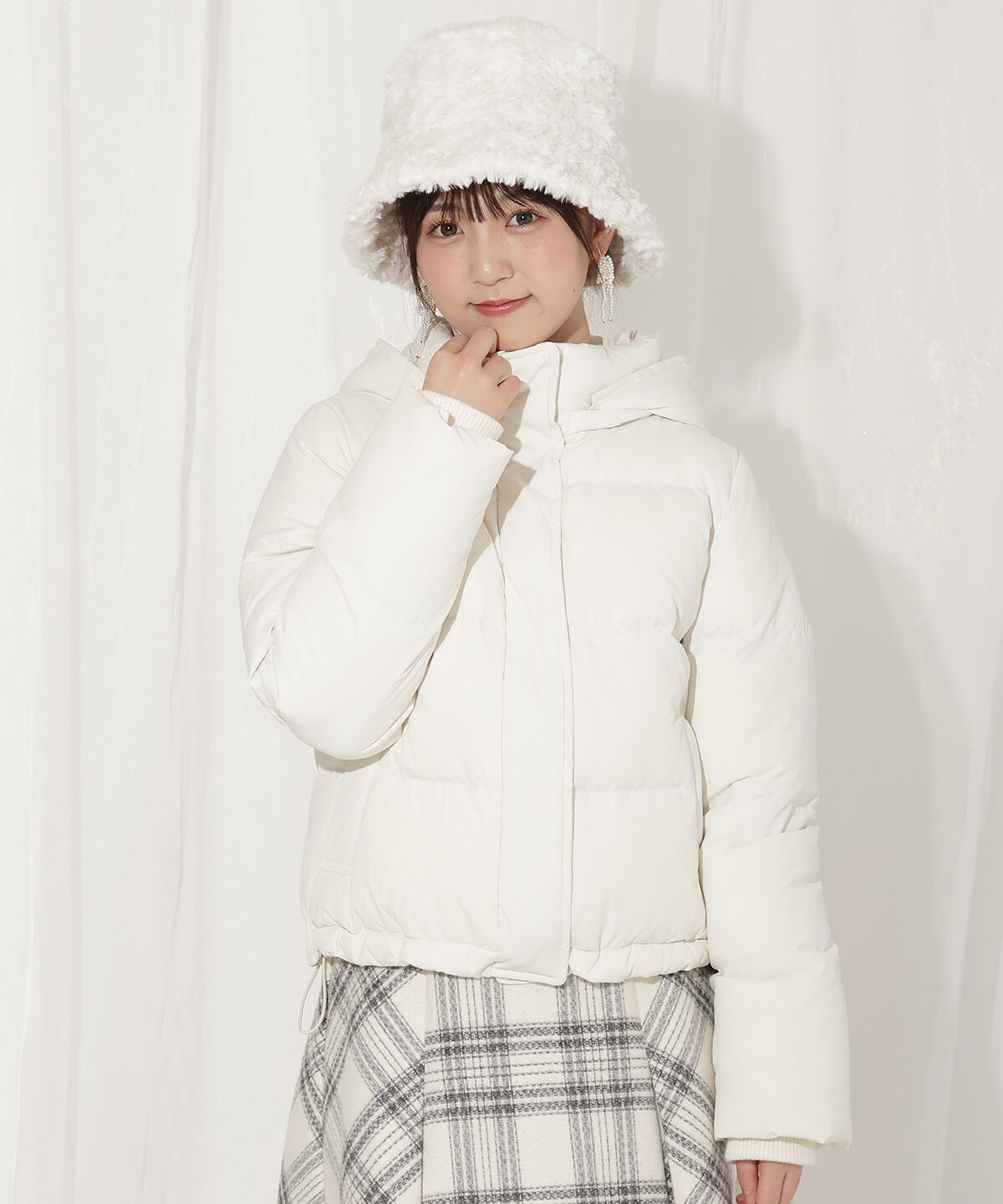 WILLSELECTION「FOXファー付きショートダウン」|ダウン|