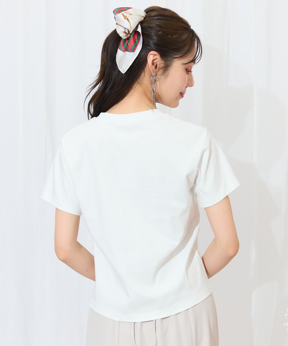 WILLSELECTION「ロゴ刺繍クルーネックTシャツ」|Tシャツ・カットソー|