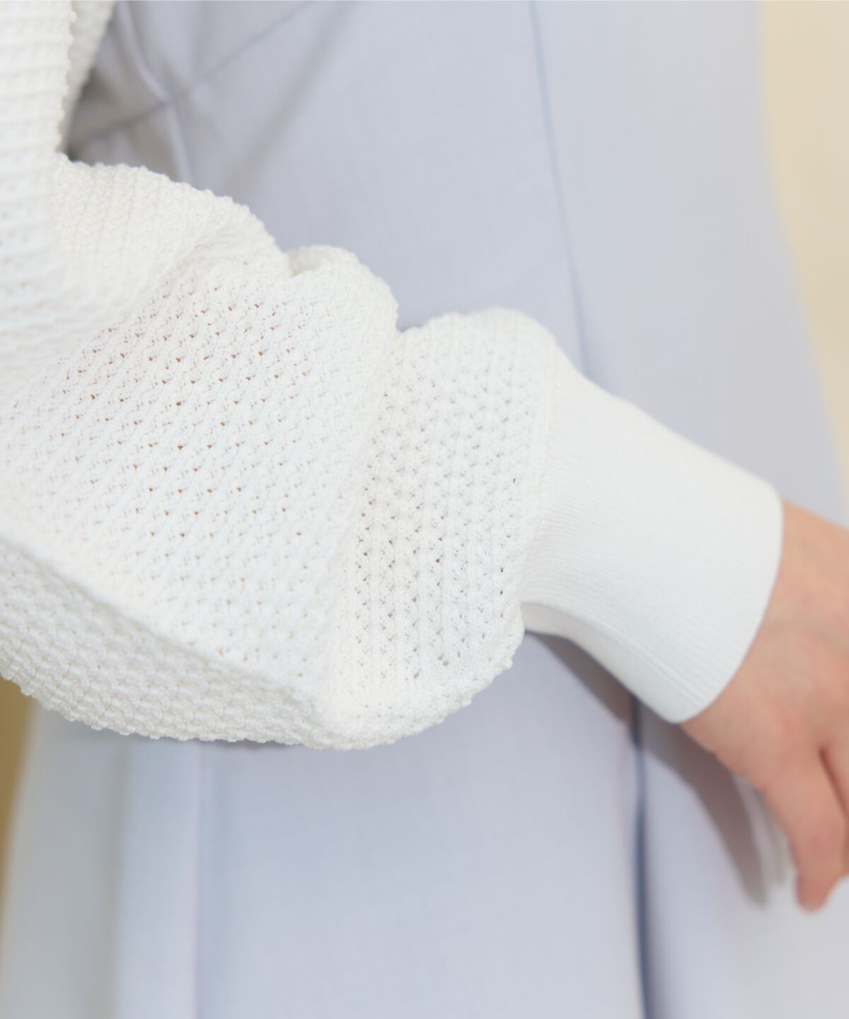 WILLSELECTION「ショート丈柄編みボレロ」|カーディガン|