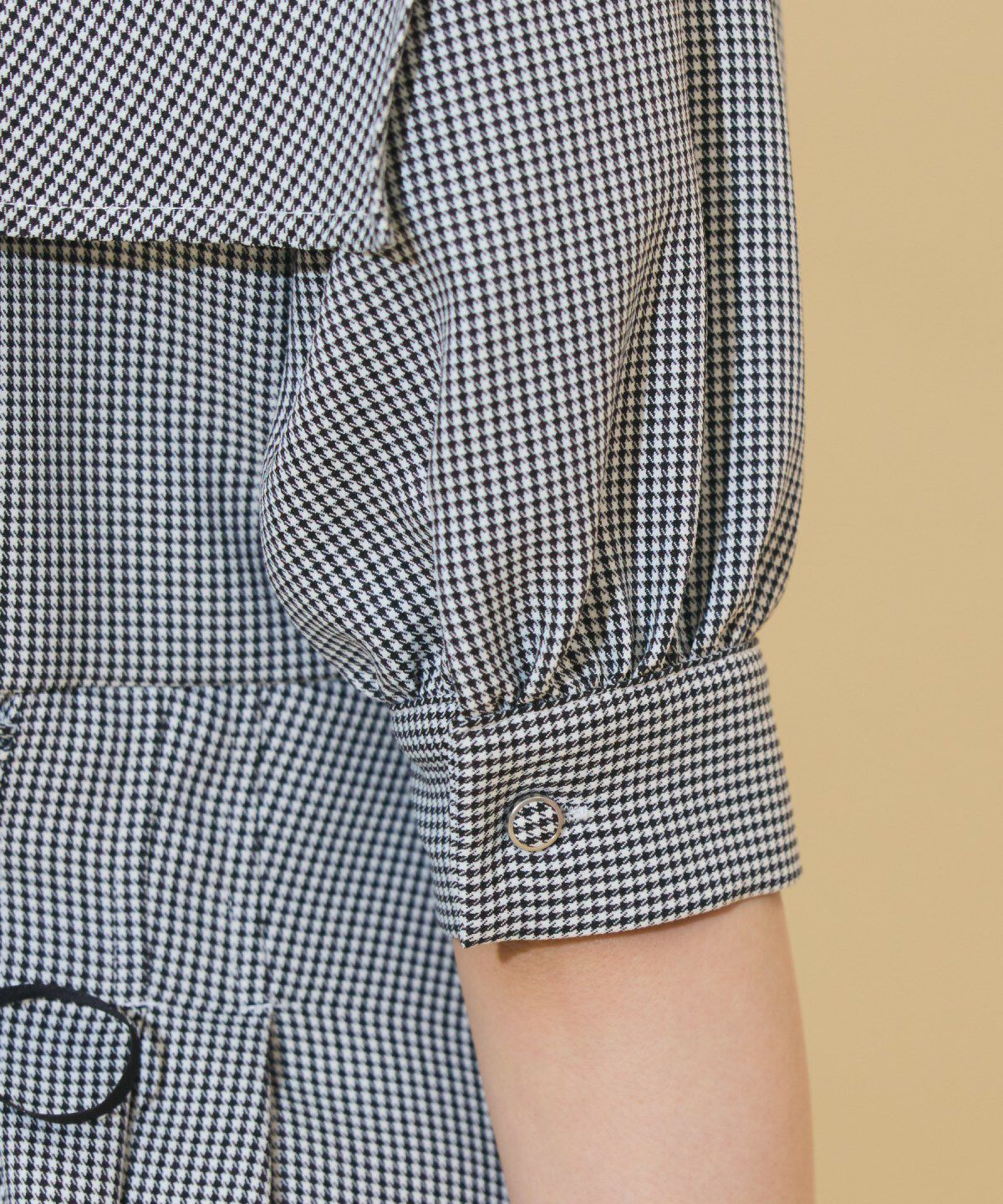 WILLSELECTION「スクエアラッフルシャツワンピース」|ワンピース|