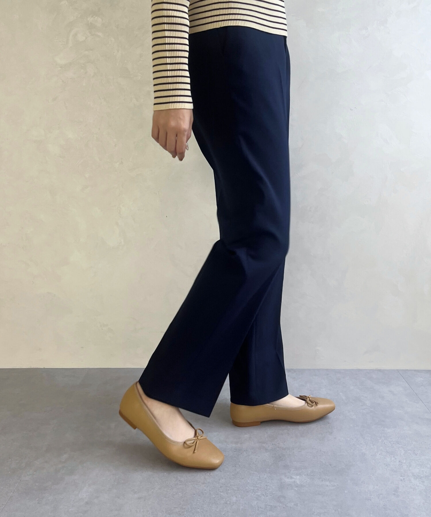 ORiental TRaffic「【跳べるパンプス/シリーズ累計１５０万足突破】 バレエシューズ /R-3208 厚手クッション フラット」|パンプス|