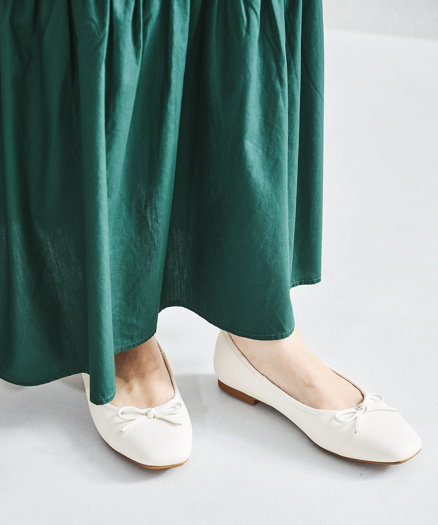 ORiental TRaffic「【跳べるパンプス/シリーズ累計１５０万足突破】 バレエシューズ /R-3208 厚手クッション フラット」|パンプス|