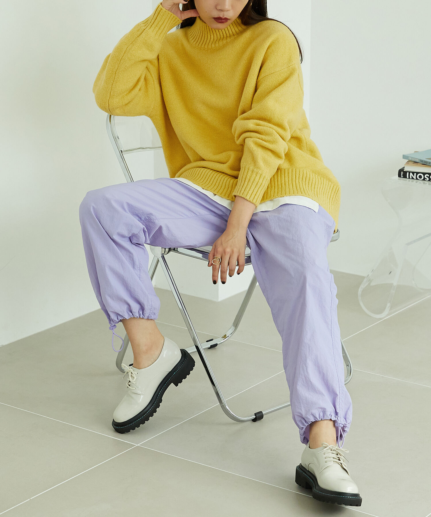 ORiental TRaffic「バックスリットニットプルオーバー/MO33N03」|ニット・セーター|