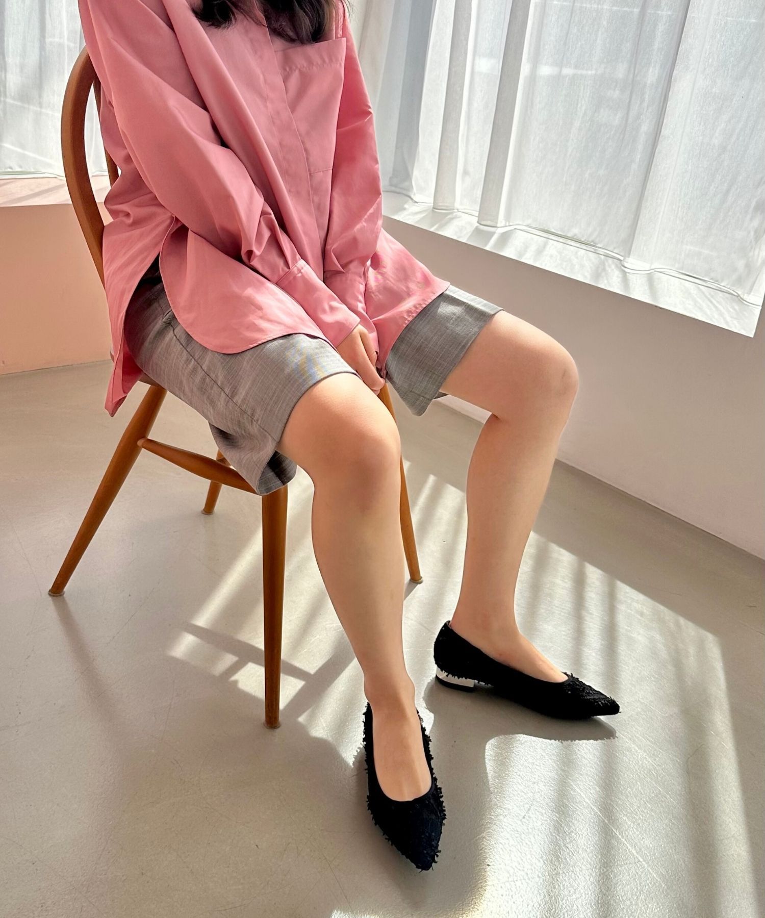 ORiental TRaffic「メタリックヒールチュールパンプス/41102」|パンプス|