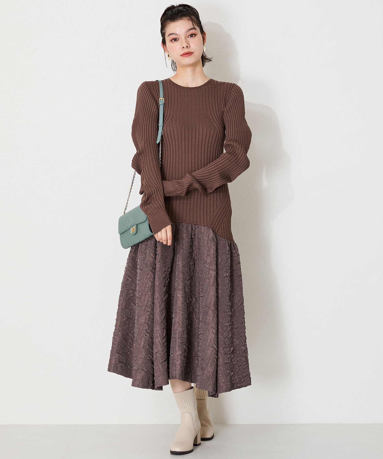 ORiental TRaffic「【BAG】キルティングお財布バッグ/BA-238 トレンド 人気 フェミニン カジュアル」|ショルダー・メッセンジャー|