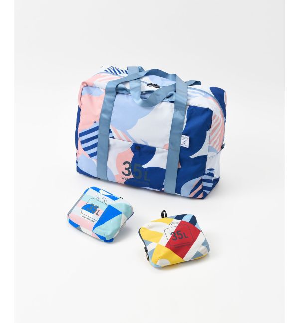 MILESTO「MILESTO&times;PAPIERTIGRE ポケッタブルボストン 35L」|ボストンバッグ|