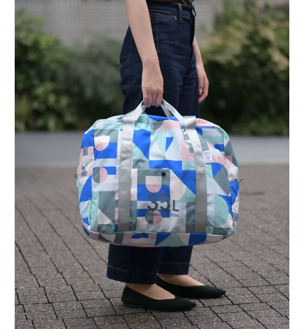 MILESTO「MILESTO&times;PAPIERTIGRE ポケッタブルボストン 35L」|ボストンバッグ|