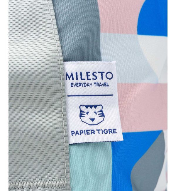 MILESTO「MILESTO&times;PAPIERTIGRE ポケッタブルボストン 35L」|ボストンバッグ|