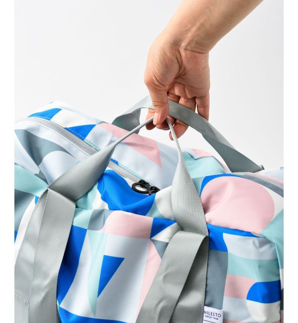 MILESTO「MILESTO&times;PAPIERTIGRE ポケッタブルボストン 35L」|ボストンバッグ|