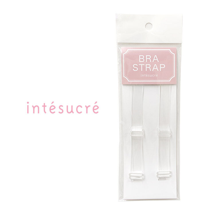 intesucre「アンテシュクレ クリアストラップ 透明 16mm TEA347」|インナー|CL