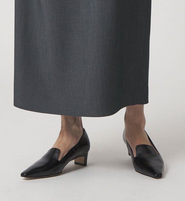 ODETTE E ODILE「ディープナロースクエア パンプス40&uarr;」|パンプス|