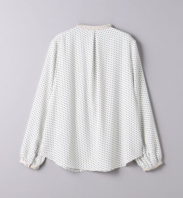 UNITED ARROWS「バイカラー パイピング ブラウス」|シャツ・ブラウス|