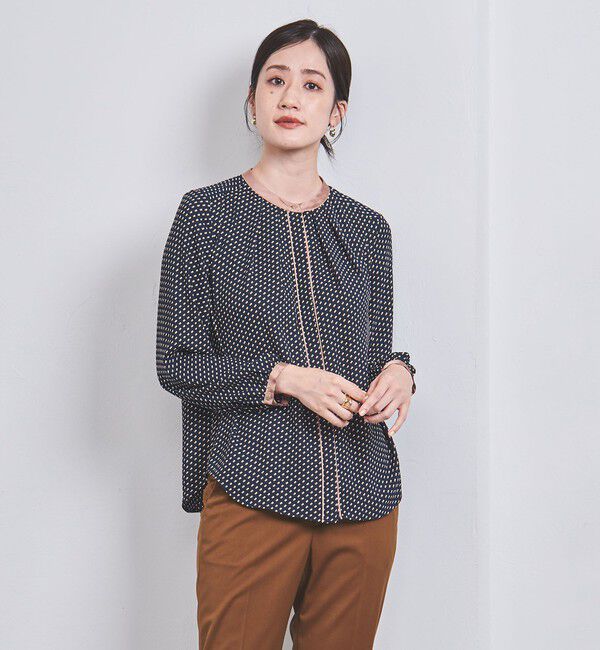 UNITED ARROWS「バイカラー パイピング ブラウス」|シャツ・ブラウス|その他7