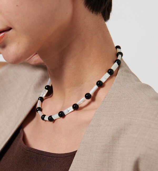 UNITED ARROWS「＜IRIS 47＞MERMAID ONYX ネックレス」|ネックレス|