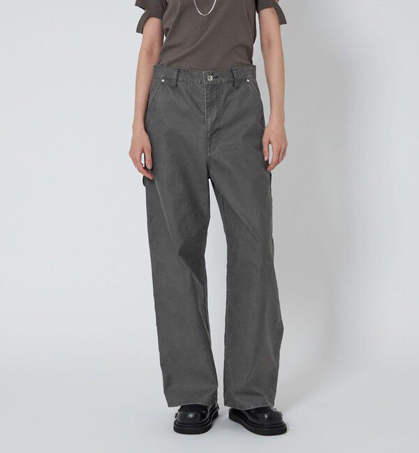 ASTRAET「＜ASTRAET＞コーティング ルーファ ペインターパンツ UNISEX」|その他|BLACK