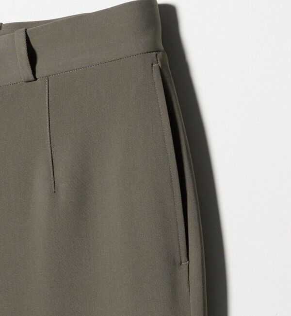 UNITED ARROWS「シャーリーカルゼ モダンストレート パンツ -ヨコストレッチ 防しわ-」|スラックス|