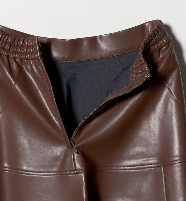 UNITED ARROWS「＜Marilyn Moon＞レザー ライク サーキュラー スカート」|スカート|