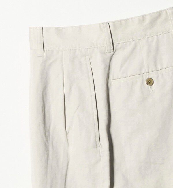 UNITED ARROWS「ラミーブレンド 2プリーツ ニドムチノ 「SLOW &　」」|チノ|