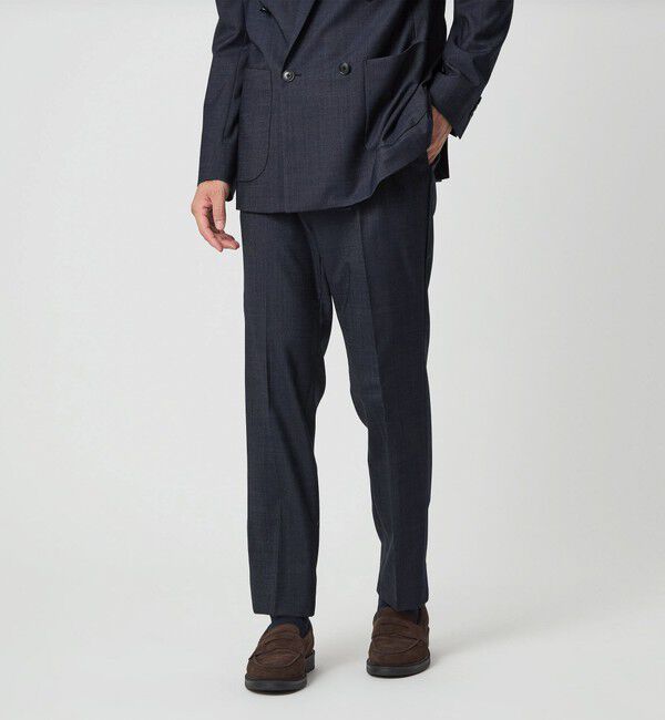 UNITED ARROWS green label relaxing「A+ デニムライク スタンダード イージー スラックス -ウォッシャブル・ストレッチ-」|スラックス|ROYAL