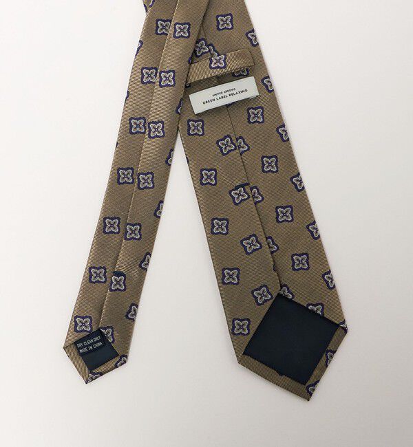 UNITED ARROWS green label relaxing「GLR シルク2 8.0cm コモン3 ネクタイ」|ネクタイ・蝶ネクタイ|