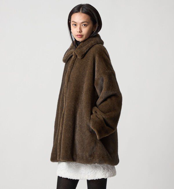 EMMEL REFINES「＜EMMEL REFINES＞EM フェイクファー ミディアム コート」|その他|