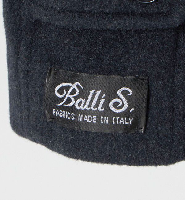 UNITED ARROWS green label relaxing「Ballis バリス モッサー バルカラー ネイビー ステンカラーコート」|ステンカラーコート|